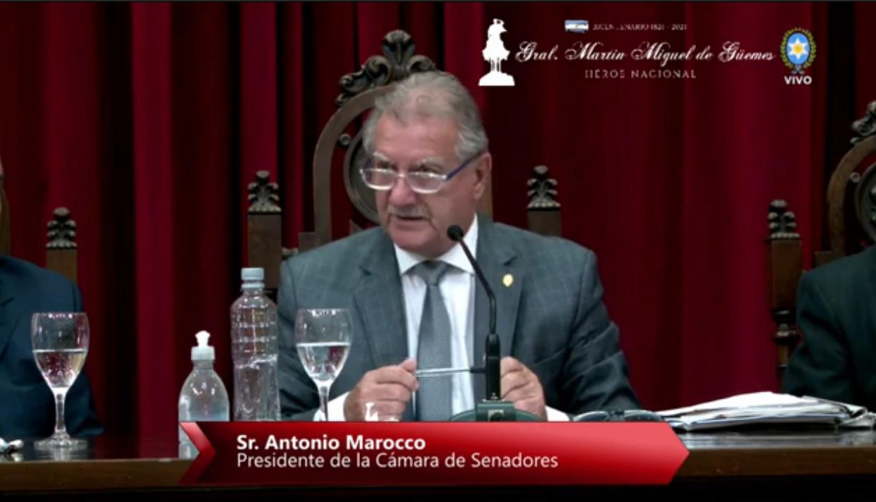 SALTA | Marocco pidió al Senado que acompañe «al gobernador en la reforma de la Constitución»