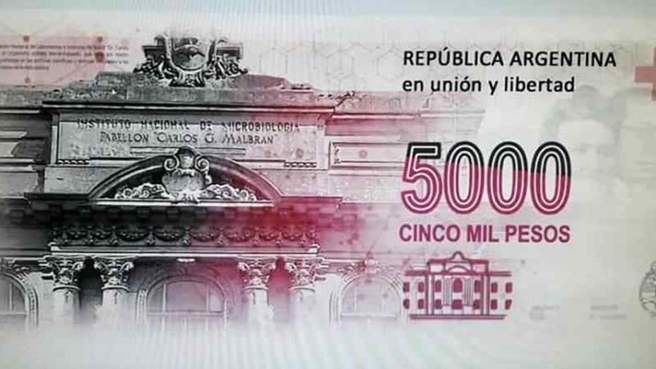 Proponen un nuevo billete de 5 mil pesos con la imagen de dos referentes de la ciencia